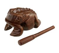 Meinl FROG-L - Rana de percusión | Bloque de madera y Güiro en uno, produce un sonido de cinta, tamaño grande, incluye palo de madera, madera