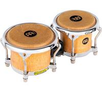Meinl FWB100SNT-M - Mini bongó, 8.89 cm | 2 tambores de mano de 3,5 y 4,25 pulgadas, incluye llave de afinación, roble Siam