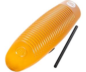 Meinl GU9 - Güiro turbo | Güiro - Mango de goma con 3 superficies de juego, incluye cuerdas de plástico, plástico