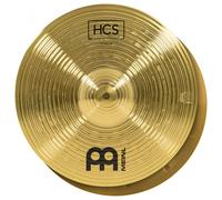 Meinl Cymbals HCS Plato Hihat de 13 pulgadas (33,02cm) Platillos de Batería - Pareja - Latón, Acabado Tradicional (HCS13H)