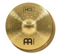 Meinl Cymbals HCS Plato Hihat de 15 pulgadas (38,1cm) Platillos de Batería - Pareja - Latón, Acabado Tradicional (HCS15H)