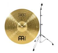 Meinl HCS 16 Crash Cymbal & Gear4music Straight Stand