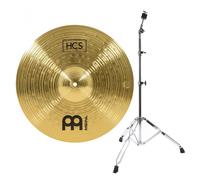 Meinl HCS 18 Crash-Ride Cymbal & Gear4music Straight Stand