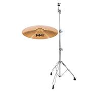 Meinl HCS Bronze Heavy Ride Set - Modelo: HCSB20HR - B8 aleación de bronce - Acabado: tradicional - Característica: Explosive/Clear - Incluye soporte recto para platillos