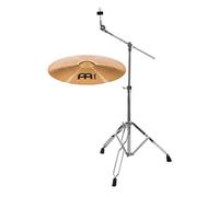 Meinl HCS Bronze Heavy Ride Set - Modelo: HCSB20HR - B8 aleación de bronce - Acabado: tradicional - Característica: Explosive/Clear - Incluye soporte para platillos