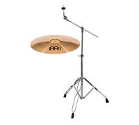 Meinl HCS Bronze - Set de platos de bronce (50,8 cm, modelo HCSB20R, aleación de bronce B8, acabado tradicional, incluye soporte para platillos de jirafa)