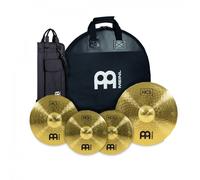 Meinl HCS Cymbal Set Plus Cymbal & Stick Bag Bundle