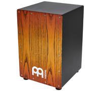 Meinl Caja de percusión con caja y tono bajo para música acústica, no fabricado en China, madera de fresno, juega con tus manos (MCAJ100BK-SAF)