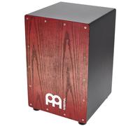 Meinl Caja de percusión con caja y tono bajo para música acústica, no fabricado en China, madera de fresno, juega con tus manos (MCAJ100BK-TRF)