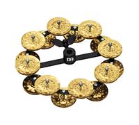 Meinl Headliner Series Hi-Hat Tambourine 2 Row Brass Jingles
