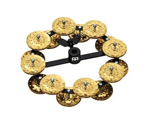 Meinl Headliner Series Hi-Hat Tambourine 2 Row Brass Jingles