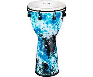 Meinl Instrumento circular de tambor de mano de percusión con carcasa sintética y cabeza, serie Alpine - No fabricado en China - Fácil afinación (ADJ10-GB)