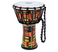 Meinl Percussion Djembe Junior con carcasa sintética y cabeza, acabado Simbra - NO HECHO EN CHINA - Tamaño compacto de 7 pulgadas, cuerda ajustada, garantía de 2 años (JRD-SI)
