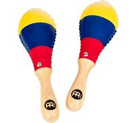 Meinl Maracas tradicionales de percusión con cuero crudo natural, no fabricado en China, para cualquier músico, 2 años de garantía (MSM3CO)