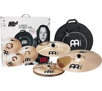 Meinl Mb8 Rock - Juego de platillos altos de 14 pulgadas, crash de 18 pulgadas, paseo de 22 pulgadas