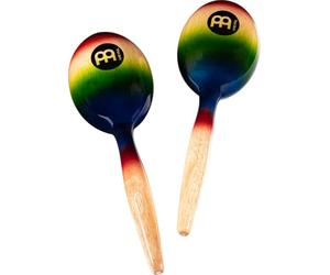 Meinl MWM1MC - Maracas | 2 Maracas ovaladas Tradicionales Calientes Tamaño Tradicional Madera