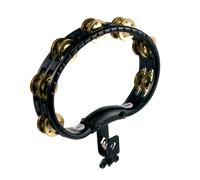 Meinl Percussion ABS Brass Jingle Mountable Tambourine TMT2BBK