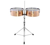 Meinl Percussion Artist Series Patricio "El Chino" Diaz Signature 14" & 15" Timbales Bronze