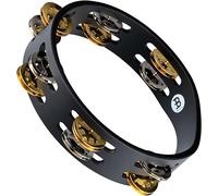 MEINL Percussion Compact Tambourine - Acero / Latón macizo, CTA2M-BK