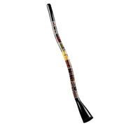 MEINL Percussion - Didgeridoo sintético, forma de S, 130 cm, incluye bolsa | Forma en S, pintado a mano, estado de ánimo en C#, 51 pulgadas, plástico