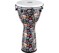 Meinl Percussion Djembe (todo tipo de clima) con carcasa sintética y cabeza, serie Alpine - No fabricado en China - Tamaño mediano de 30,48 cm sintonizado mecánicamente, 2 años de garantía (ADJ12-DA)