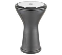 Meinl Percussion Doumbek - Bajo de aluminio - Tambor grande - Cabeza sintética - Diámetro 25,4 cm - Aluminio, Negro (HE-3200)