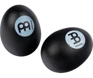 Meinl Percussion ES2-BK - Juego de shakers con forma de huevo, color negro