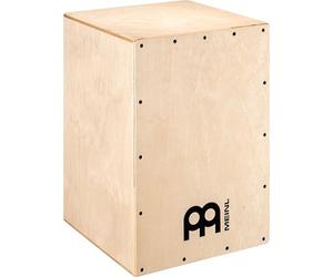 Meinl Percussion Headliner Cajon Instrument - Caja de tambor compacta con caja y sonido de graves - Abedul báltico de superficie de tocar (HCAJ100NT)