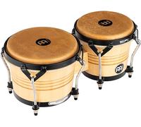 Meinl Percussion LC300NT-M - Bongo de madera con parche natural (6 3/4" y 8")