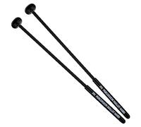 Meinl Percussion Mallet - Batidor duro para instrumentos de percusión, longitud 31 cm, diámetro 2,5 cm, plástico, negro (MPMH)