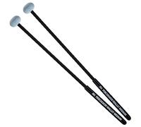 Meinl Percussion Mallet - Batidor mediano para instrumentos de percusión, longitud 31 cm, diámetro 2,5 cm, plástico, negro (MPMM)
