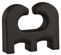 Meinl Percussion MCR-BK - Elevadores de conga, 4 piezas, color negro | 4 patas de goma para conga de plástico