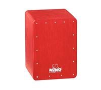Meinl Percussion- MINI CAJON SHAKER NINO 7 x 5 x 5 cm, Rojo
