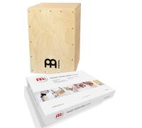 Meinl Percussion MYO-CAJ - Cajón de madera con parche natural, Kit Básico, Natural, Marrón