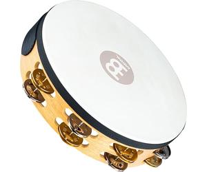 MEINL Percussion Recording Combo Tambourine - 10", 2 rows, TAH2M-SNT