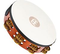 Meinl Percussion TAH2B-AB - Pandereta de madera y latón, piel de cabra, Doble fila