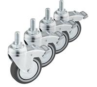 Meinl Percussion Tam Tam Stands - Ruedas para Gong/soportes Tam Tam, TMGS-W