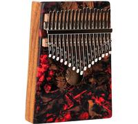 Meinl Piano de pulgar Kalimba de percusión, 17 teclas, incluye martillo de afinación y funda, para meditación, ASMR, terapia de sonido y yoga, 2 años de garantía (KA17LV)