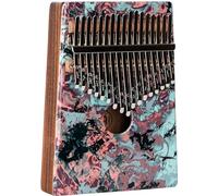 Meinl Piano de pulgar Kalimba de percusión, 17 teclas, incluye martillo de afinación y funda, para meditación, ASMR, terapia de sonido y yoga, 2 años de garantía (KA17CR)
