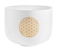 Meinl Planetary Tuned Crystal Singing Bowl 10" Flower of Life