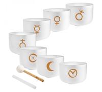 Meinl Planetary Tuned Crystal Singing Bowl Set