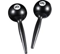MEINL PERCUSSION - PM3BK - Round black plastic maracas