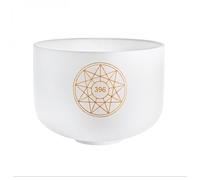 Meinl Solfeggio Crystal Singing Bowl 10" Ut 396 Hz Note G4
