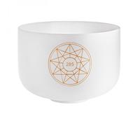 Solfeggio - Cuenco de cristal de cuarzo de alta pureza, para meditación, ASMR, curación de chakras, terapia de sonido o yoga, 2 años de garantía
