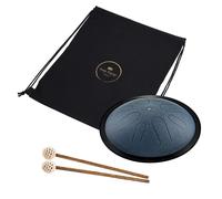 Meinl Sonic Energy 10" Compact Steel Tongue Drum C Minor 8 Notes 432 Hz Navy Blue