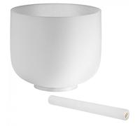 Meinl Sonic Energy 8" Crystal Singing Bowl & Coated Rod Crown Chakra