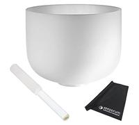 Meinl Sonic Energy CSB12C Crystal Singing Bowl - Cuenco tibetano (incluye mazo y gamuza de microfibra)