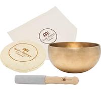 Meinl Sonic Energy - Cuenco de bronce de 5.5 pulgadas, flor de la vida con mazo, cubierta, cojín, fabricado en la India, para meditación, yoga, baños de sonido, curación de chakras