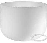 Meinl Sonic Energy - Cuenco de cristal para meditación, curación de chakras, terapia de sonido, yoga, 35,5 cm, tono E3, 440 Hz, cuarzo de alta pureza