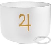 Meinl Sonic Energy - Cuenco tibetano de cristal de 30,5 cm, nota F #3, cuarzo planetario de alta pureza, para meditación, ASMR, terapia de sonido, yoga
